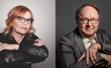 Ylva Q Arkvik och Hans Gefors, foto Falkuggla resp. Johan Westin