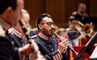 Arméns musikkår, foto: Christian Ekstedt/Försvarsmakten  