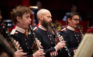 Klarinettkvartett ur Arméns musikkår