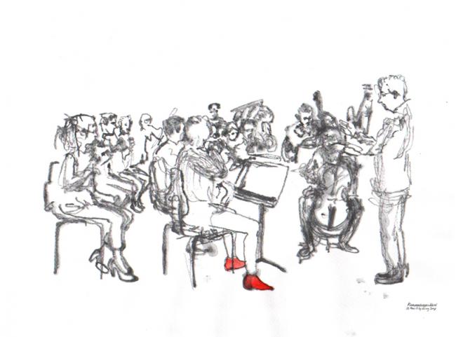 Kammarensemblen, illustration Jenny Soep