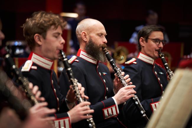 Klarinettkvartett ur Arméns musikkår