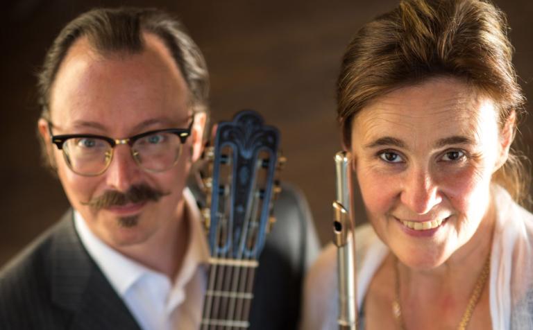 Mårten Falk och Åsa Karlberg, foto Elias Gammelgård