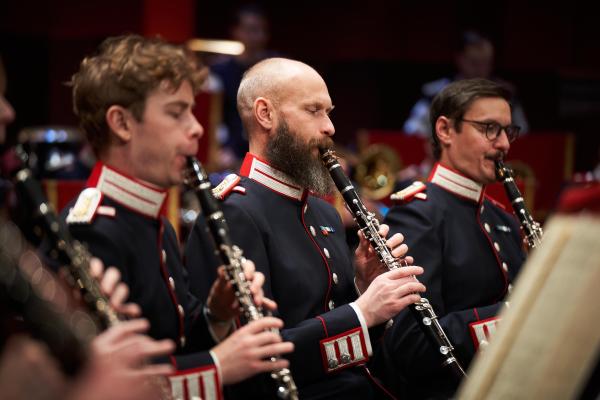 Klarinettkvartett ur Arméns musikkår